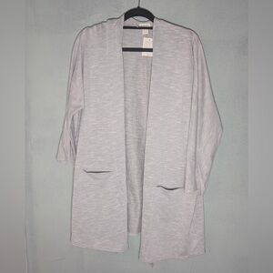 Donni Sandwash ribbed cardigan